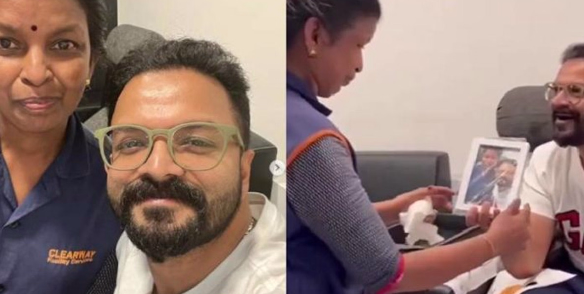 ജയസൂര്യയ്‌ക്കൊപ്പം ഫോട്ടോയെടുത്തത് കടുത്ത ആരാധിക; ചിത്രം വൈറലാകുന്നു 