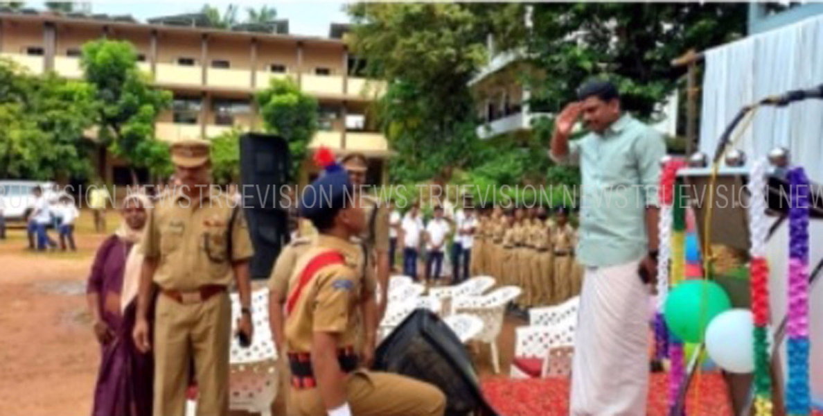 #spc | എസ്പിസി പാസിംഗ് ഔട്ട്പരേഡ് നടത്തി ജിവിഎച്ച്എസ്എസ് അത്തോളി