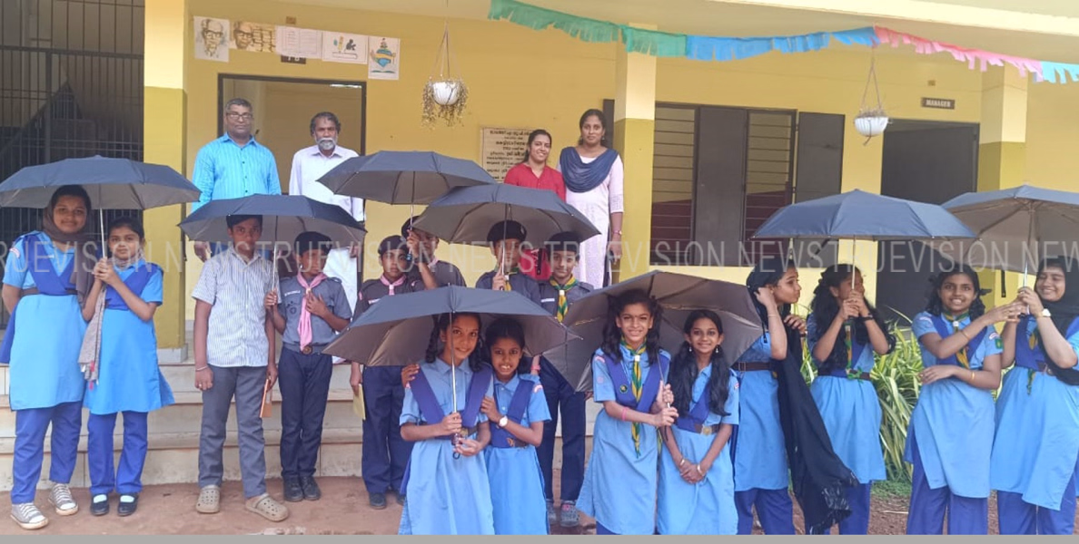 #scout | ഭാരത് സ്‌കൗട്ട് & ഗൈഡ്‌സിന്റെ നേതൃത്വത്തില്‍ കുടനിര്‍മ്മാണ പരിശീലനം നല്കി