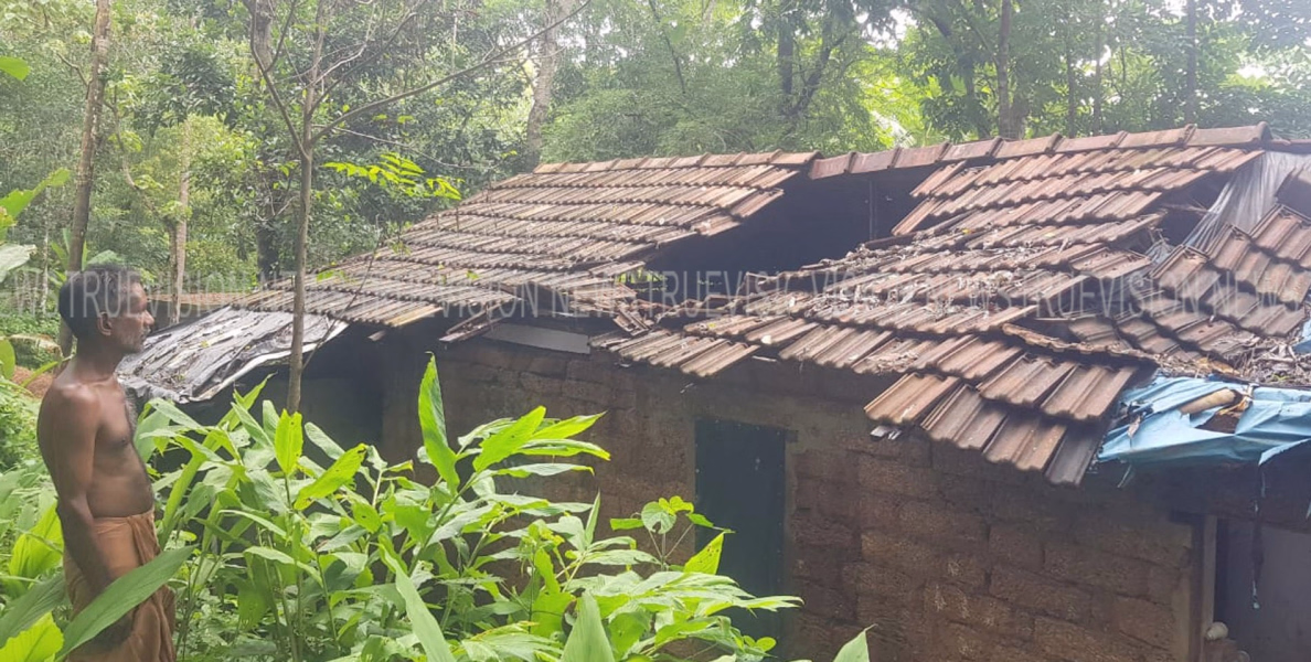 #Heavy Rain| കനത്ത മഴയില്‍ അത്തോളിയില്‍  വീട് തകര്‍ന്നു