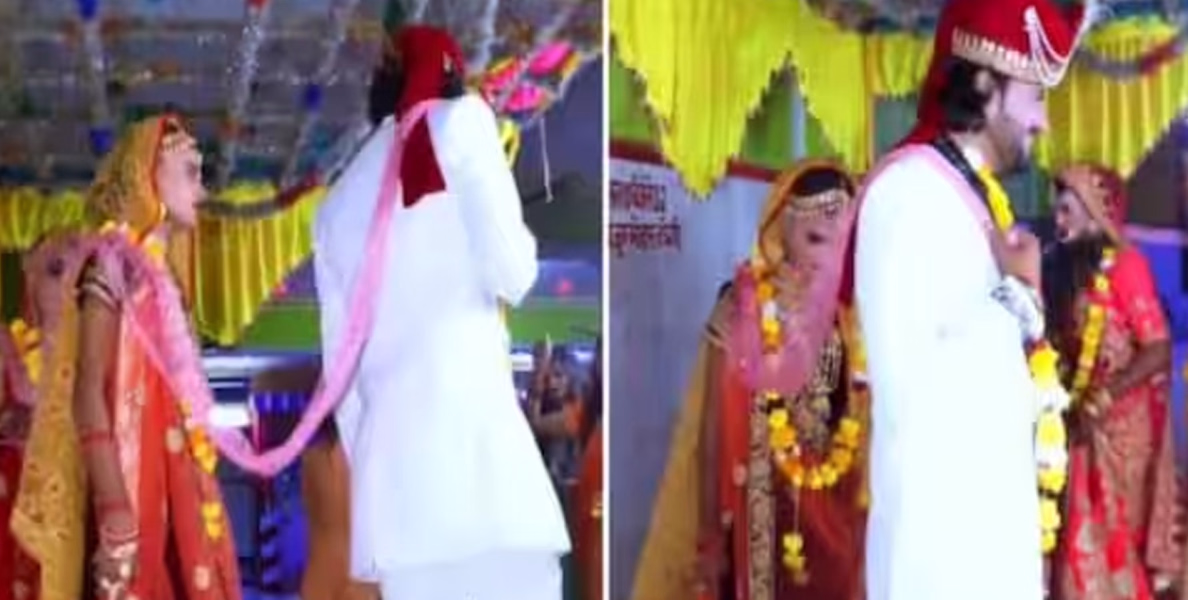 #viral | ഒരേ പന്തലിൽ നാലുപേരെ ഒരുമിച്ച് വിവാഹം ചെയ്ത് യുവാവ്? വൈറലായി വീഡിയോ 