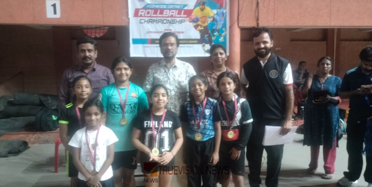 ജില്ല റോൾ ബോൾ ചാമ്പ്യൻഷിപ്പ്: ടീം ഡി പി റോളർ സ്പോർട്സ് അക്കാദമി ജേതാക്കൾ