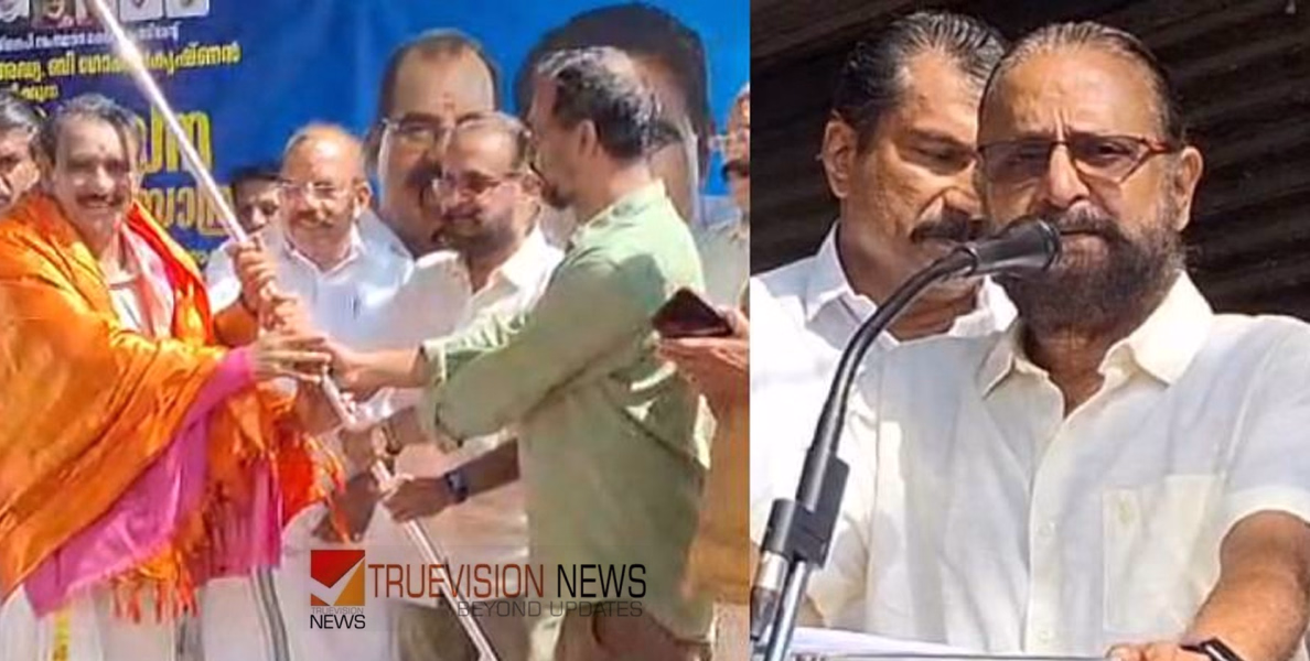  'നമ്മുടെ രാജ്യത്തിന് വേണ്ടി ഒറ്റക്കെട്ടായി പ്രവർത്തിക്കണം'; സംഗീത സംവിധായകൻ ഔസേപ്പച്ചൻ ബിജെപി വേദിയിൽ, ഒപ്പം രാഷ്ട്രീയ നിരീക്ഷകൻ ഫക്രുദ്ദീന്‍ അലിയും 