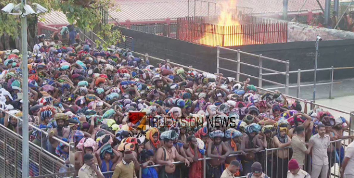 ശബരിമലയിൽ വൻ തിരക്ക്, സന്നിധാനത്തും പമ്പയിലും തിരക്ക് നിയന്ത്രണത്തിന് കേന്ദ്രസേനകളില്ല