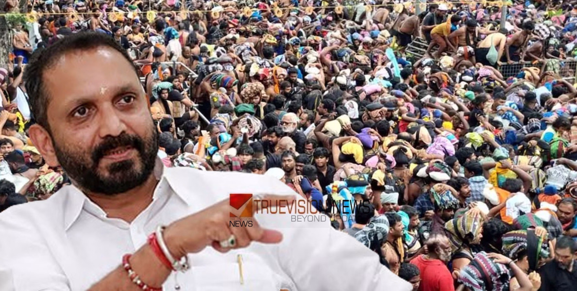 'കുടിവെള്ളം പോലും കിട്ടാനില്ല, ശബരിമലയിൽ തീർത്ഥാടകർ മണിക്കൂറുകളോളം ക്യൂവിൽ നിന്ന് വലയുന്നു'; കെ സുരേന്ദ്രൻ