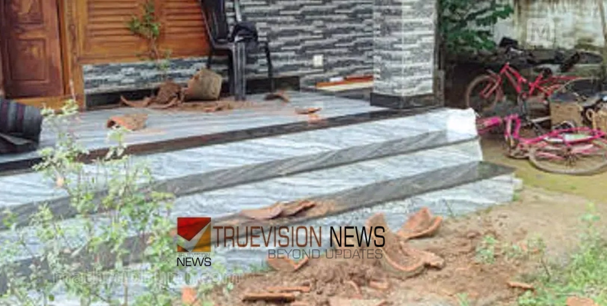 തൃശ്ശൂരിൽ  സിപിഎം സ്ഥാനാർഥിയുടെ വീട് ആക്രമിച്ചു, അന്വേഷണം