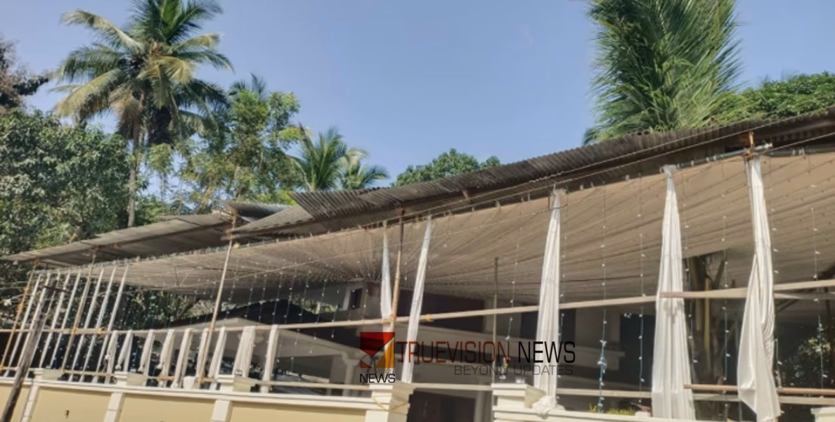 കണ്ണൂരില്‍ കല്ല്യാണ വീട്ടിൽ അപകടം; പന്തൽ പണിക്കിടെ തൊഴിലാളി ഷോക്കേറ്റ് മരിച്ചു