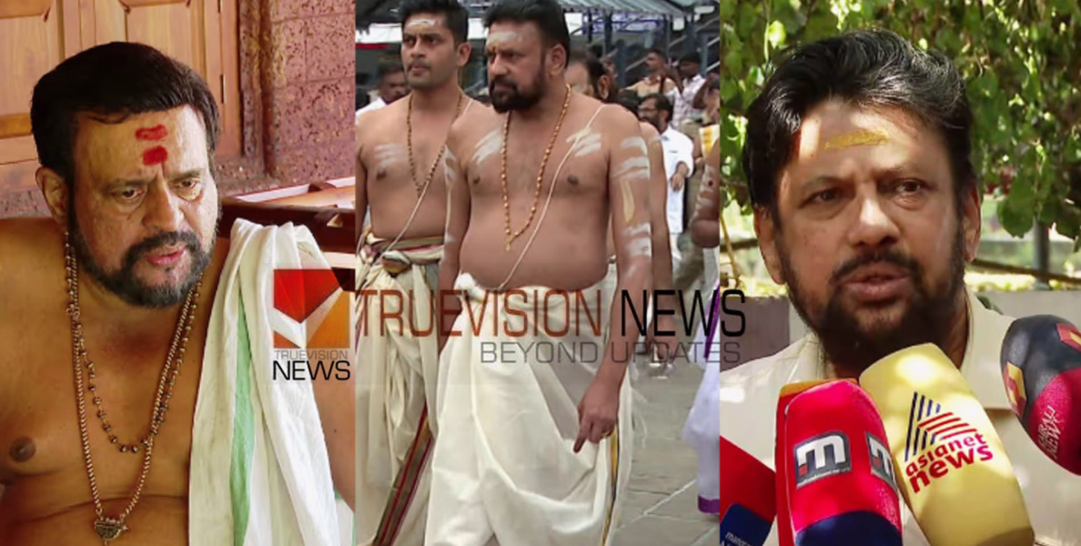 ശബരിമല സ്വർണകൊള്ള: 'ഉണ്ണികൃഷ്‌ണൻ പോറ്റിയെ അറിയാമായിരുന്നു'; തന്ത്രിമാരുടെ മൊ‍ഴിയെടുത്തു