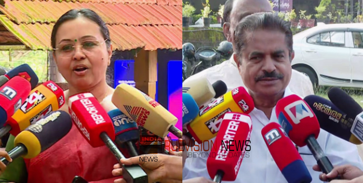  'കോൺഗ്രസിന്റെ സ്ത്രീവിരുദ്ധതയാണ് വാക്കുകളിലൂടെ വ്യക്തമാകുന്നത്, അവൾക്കൊപ്പം തുടർന്നും ഉണ്ടാകും' - വീണാ ജോർജ്