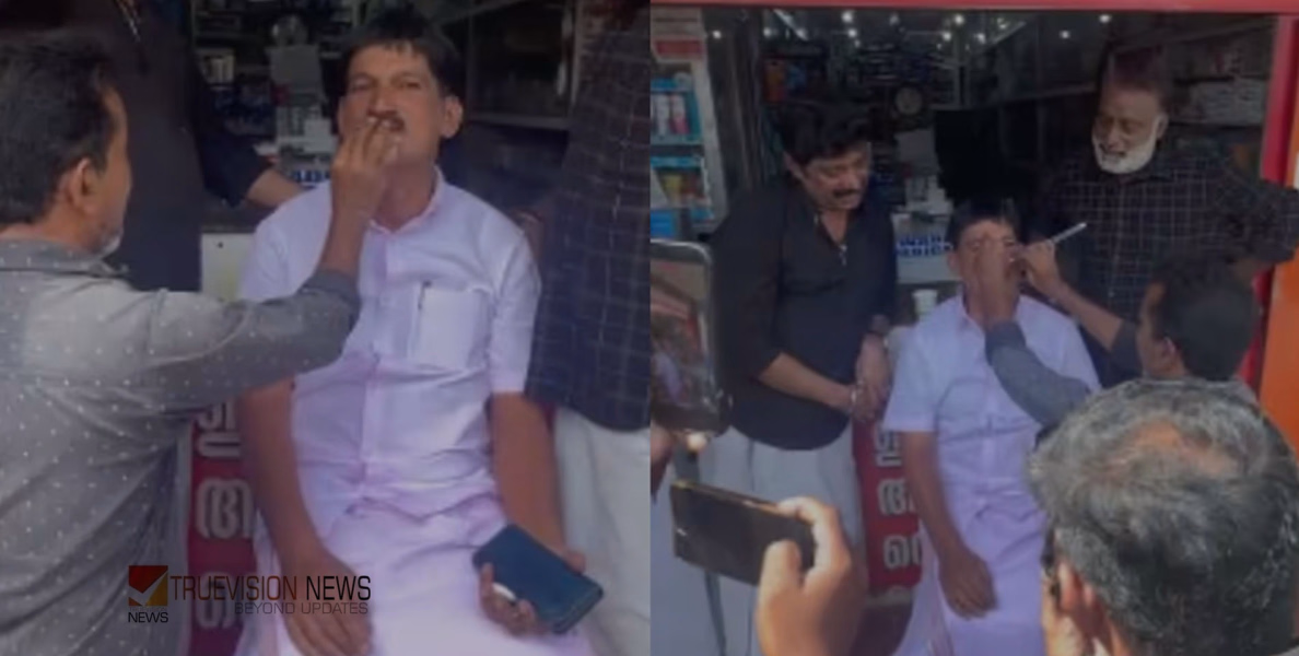 മീശപോയാലും വാക്ക് മാറ്റില്ല ....! പത്തനംതിട്ട മുനിസിപ്പാലിറ്റി തൂത്തുവാരുമെന്ന് പന്തയം; തോറ്റതോടെ മീശ വടിച്ച് ബാബു വർ​ഗീസ്