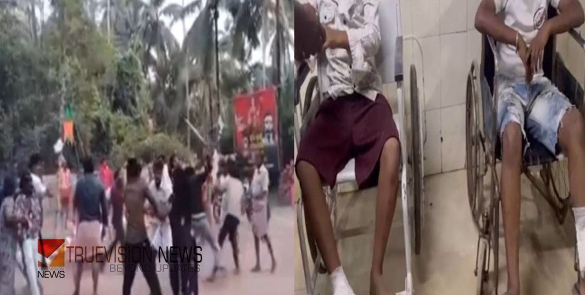 സിപിഐഎം വിജയാഹ്ളാദ പ്രകടനത്തിനിടെ ആക്രമം; എട്ട്  കുട്ടികൾക്കടക്കം പരിക്ക്