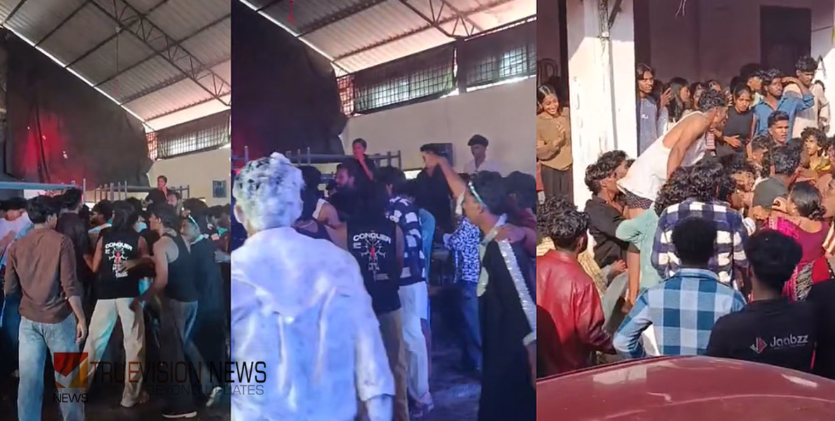ക്രിസ്‌മസ് ആഘോഷത്തിനിടെ ഉന്തും തള്ളും; പിന്നാലെ ഏറ്റുമുട്ടി എസ്എഫ്ഐ- എബിവിപി പ്രവർത്തകർ, അഞ്ച് പേർക്ക് പരിക്ക്