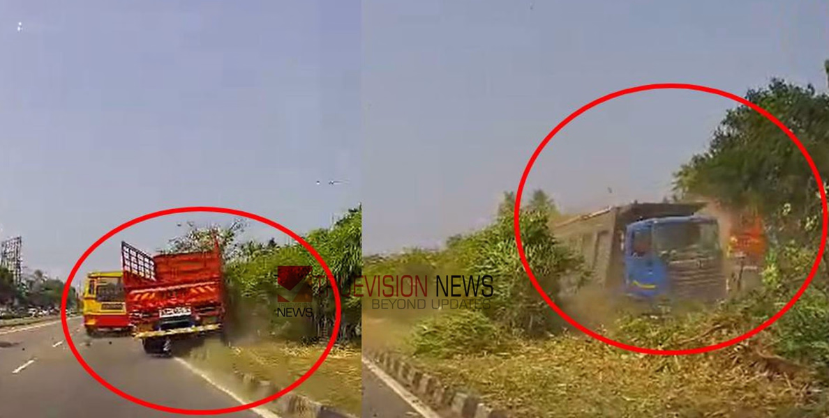ഓവര്‍ടേക്ക് ചെയ്യുന്നതിനിടെ കെഎസ്ആര്‍ടിസി ഇടിച്ച വാഹനം മറ്റൊരു വാഹനത്തിലിടിച്ച് അപകടം; ഒരാൾക്ക് ഗുരുതര പരിക്ക്