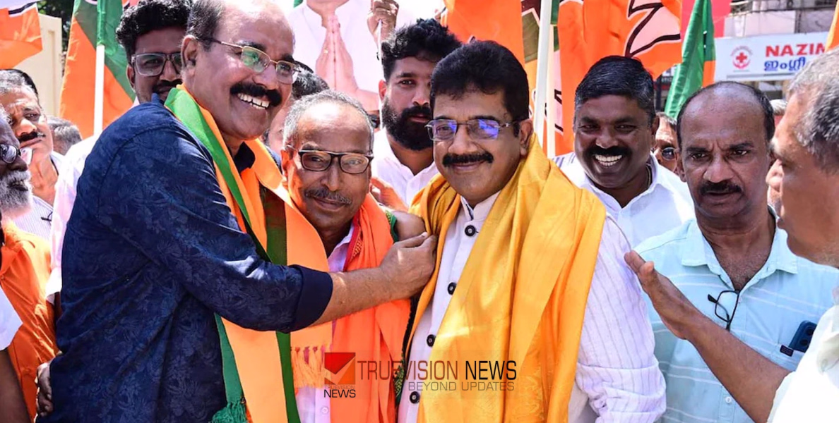കെപിസിസി പ്രസിഡന്റ് സണ്ണി ജോസഫിന്റെ സഹോദരൻ ഷാജി വി. ജോസഫ് ബിജെപിയിൽ ചേർന്നു