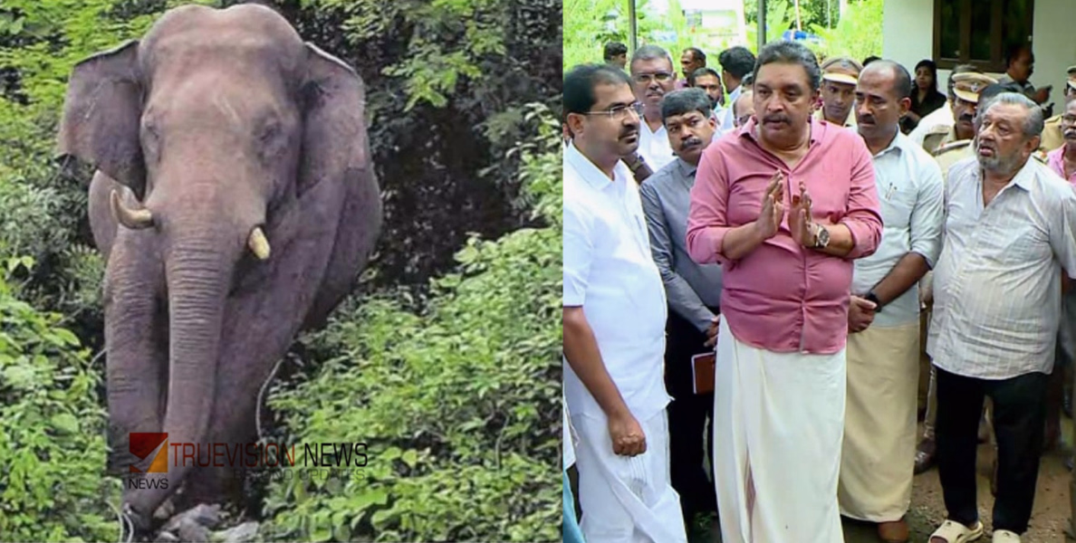  മന്ത്രിയായാലും എനിക്ക് കണക്കാ ....! കാട്ടാന ആക്രമണം പരിശോധിക്കാന്‍ എത്തിയ വനംമന്ത്രിയെ വഴിതടഞ്ഞ് കാട്ടാന