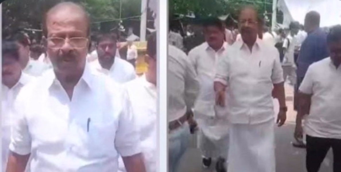 വിദ്യാർത്ഥികൾക്ക് പിന്തുണയുമായി കെ. സുധാകരൻ എംപി ജന്തർ മന്തറിലെ പ്രതിഷേധ വേദിയിൽ 