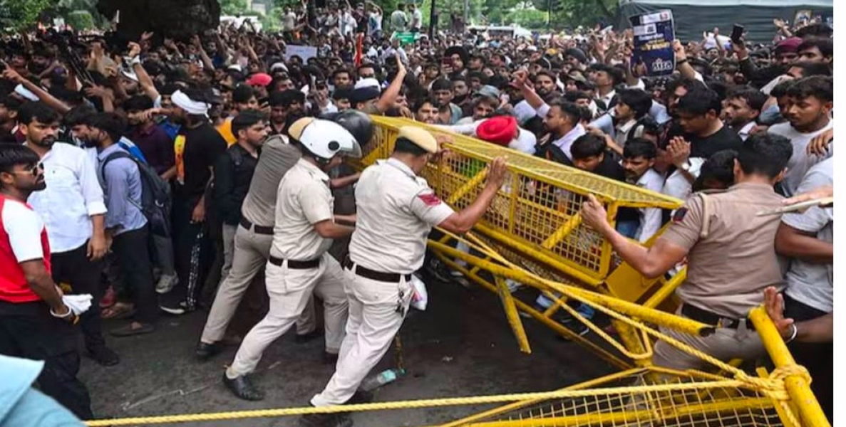 ജന്തർ മന്തറിൽ 8 മണിക്കൂർ ഇന്റർനെറ്റ് സേവനങ്ങൾക്ക് കേന്ദ്രം വിലക്ക്